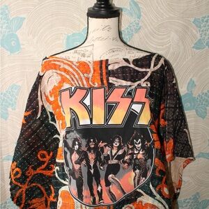 KISS Graphic Long Sleeve Top
